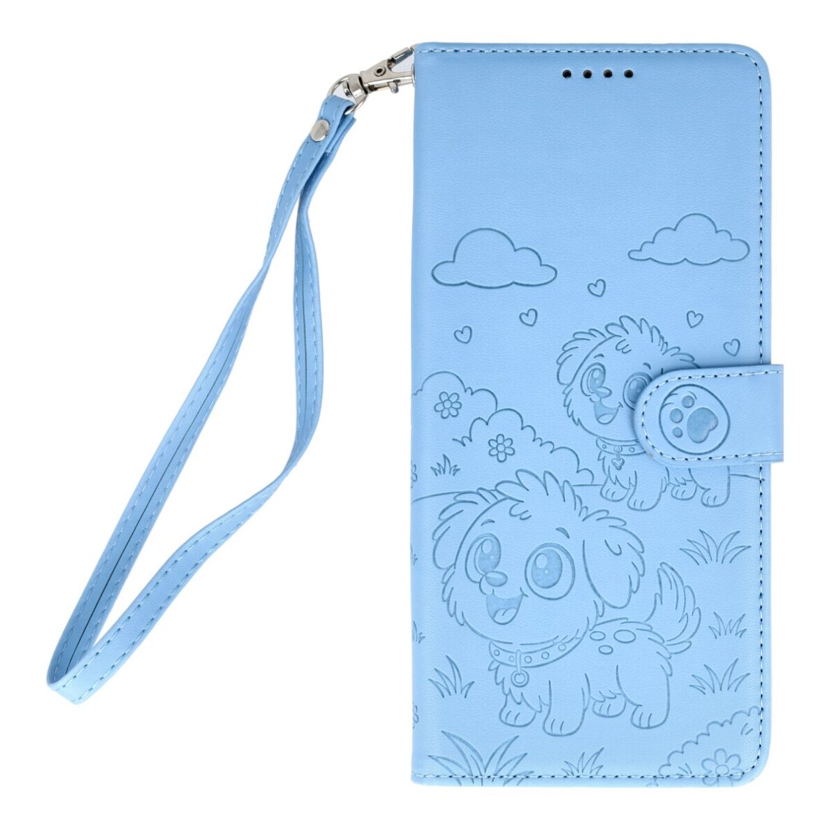 Xiaomi Redmi 15C / POCO C85 light blue Tracy Fashion dėklas Doggies