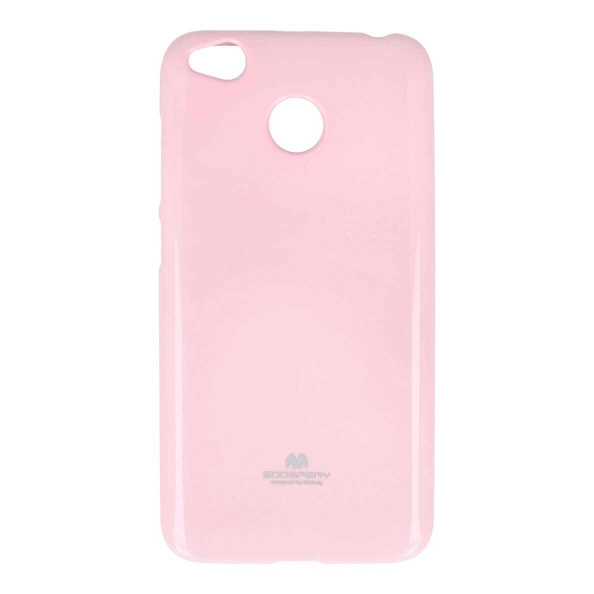 XIAOMI REDMI 4X šviesiai rožinė JELLY nugarėlė