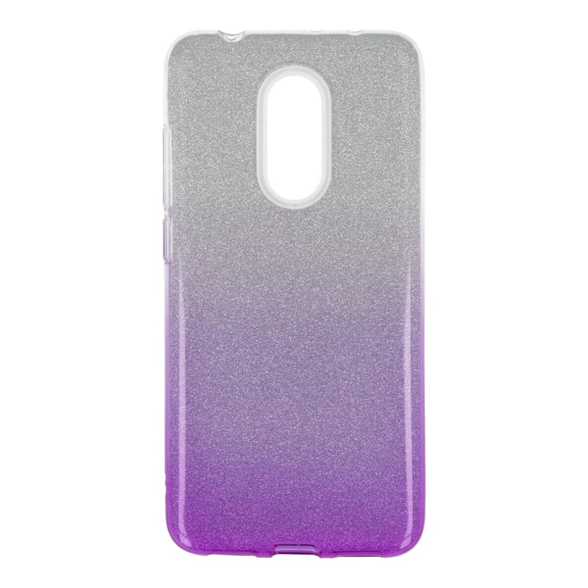 XIAOMI REDMI 5 violetinė Glitter3 nugarėlė