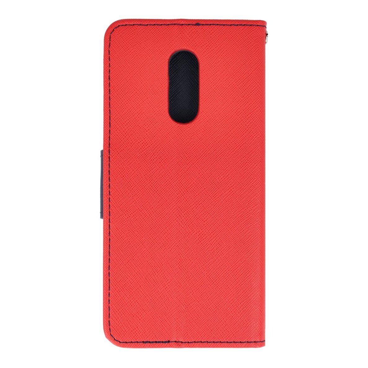 Xiaomi Redmi 5+/Note5 raudonas fancy diary dėklas 1