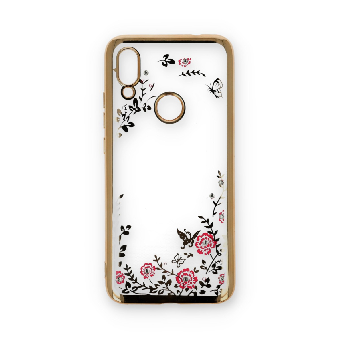 XIAOMI Redmi 7 aukso spalvos perfect FLOWERS nugarėlė 1