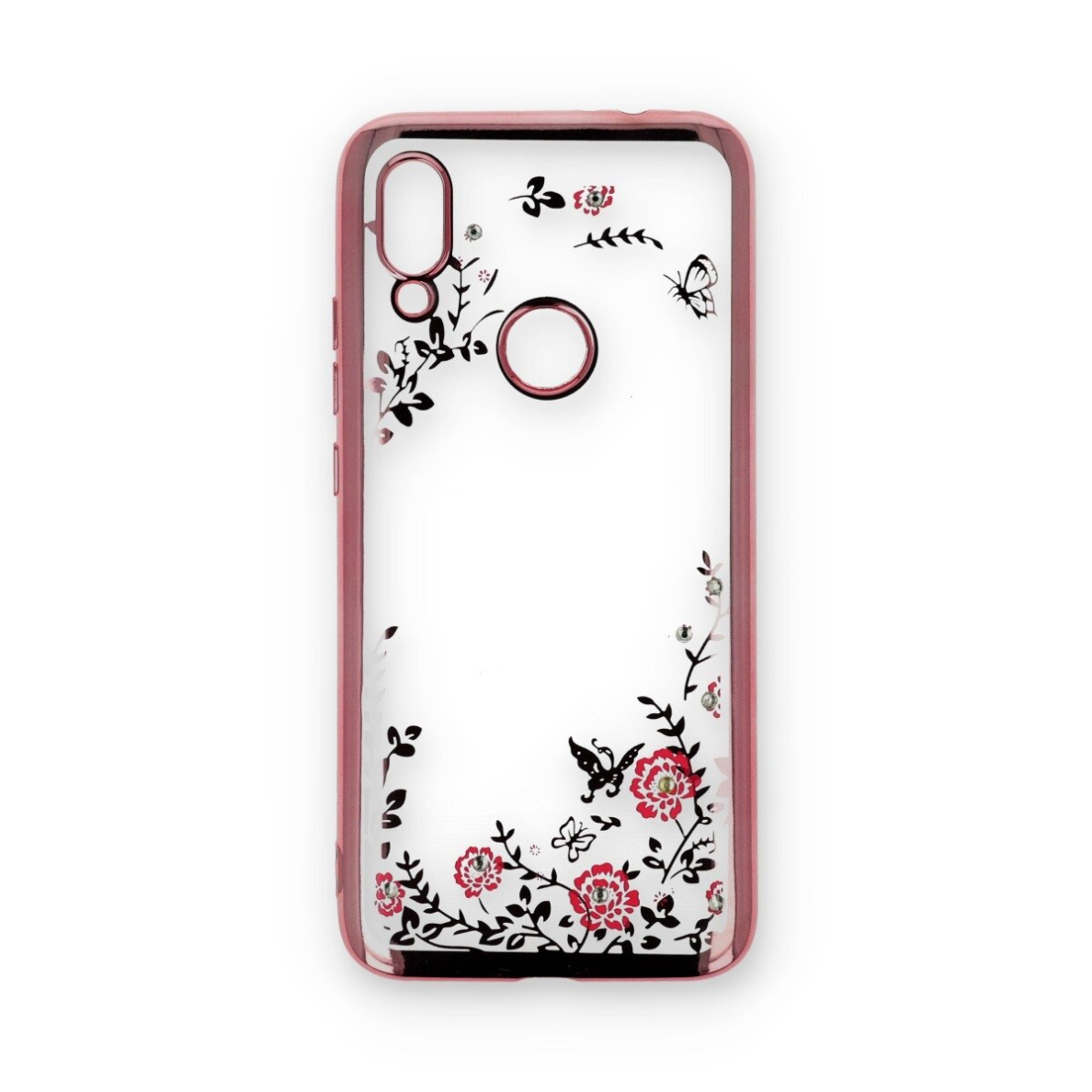 XIAOMI Redmi 7 rausva perfect FLOWERS nugarėlė