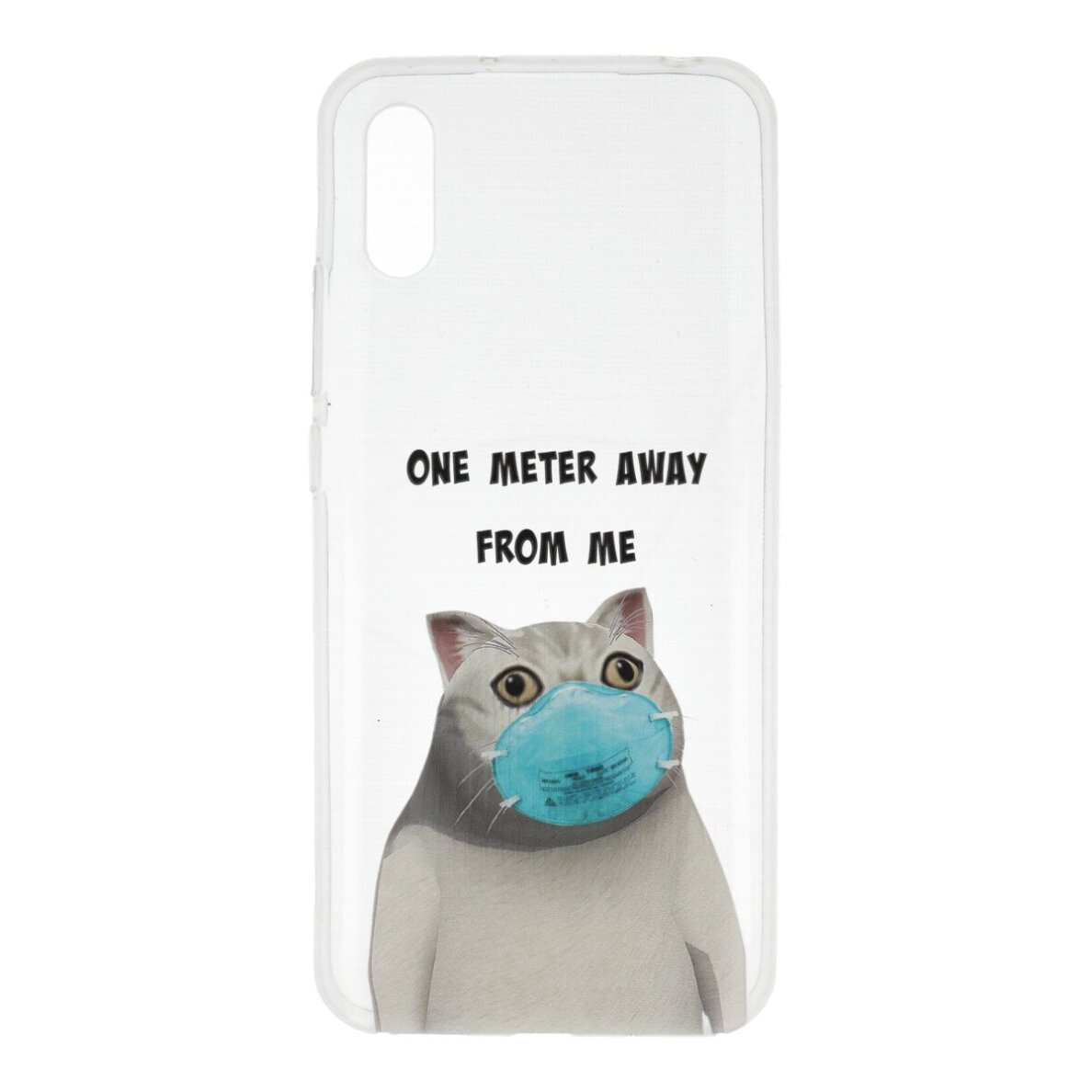 Xiaomi Redmi 9A Tracy nugarėlė Cat with mask