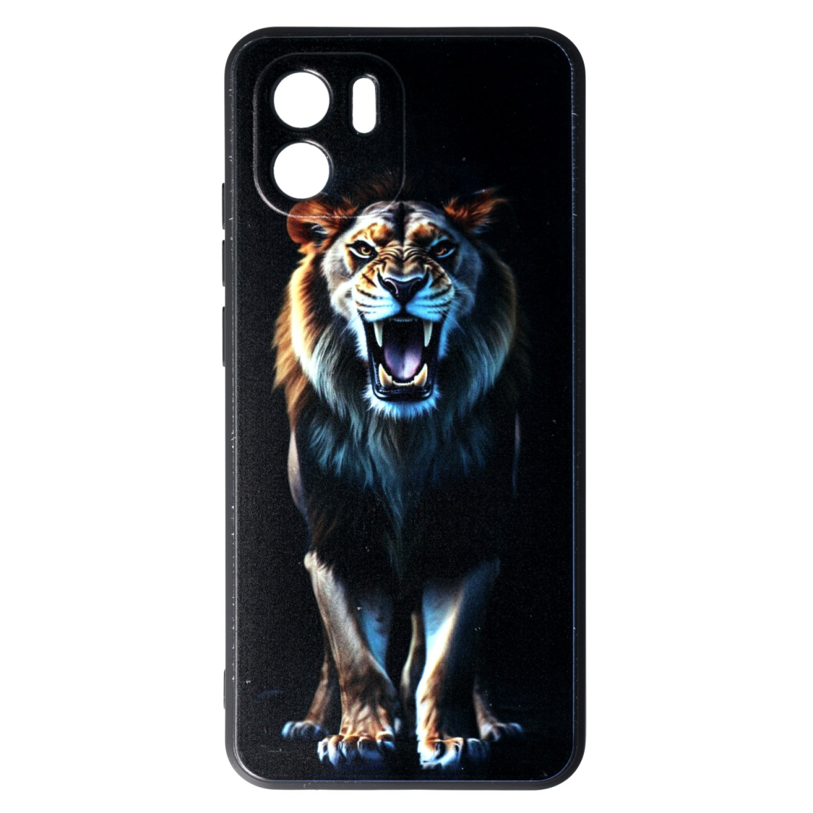 Xiaomi Redmi A1/Redmi A2 black nugarėlė Lion Design00327 1
