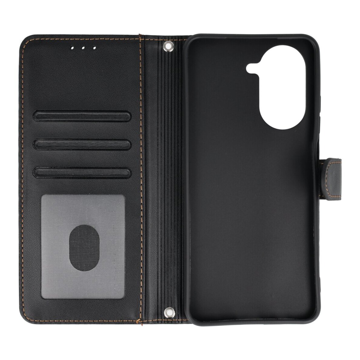 Xiaomi Redmi A5 (173mm) black dėklas PU Leather Wrist Strap 1