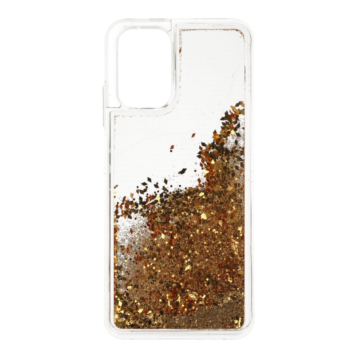 XIAOMI REDMI NOTE 10/10S/POCO M5s Water Sparkle aukso spalvos nugarėlė