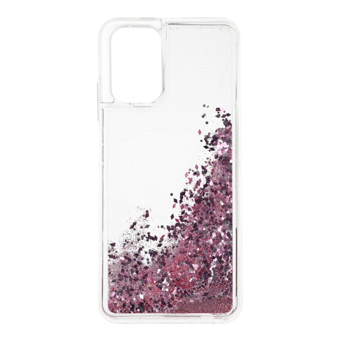 XIAOMI REDMI NOTE 10/10s/POCO M5s Water Sparkle rausva nugarėlė