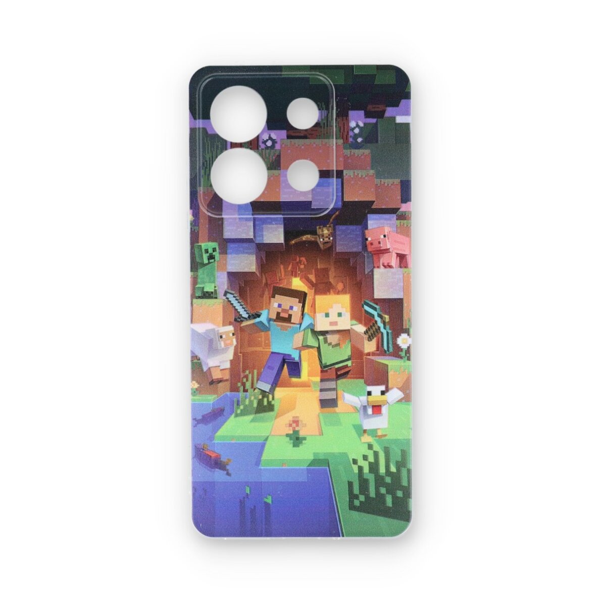 Xiaomi Redmi Note 13 5G clear nugarėlė Game Design00082