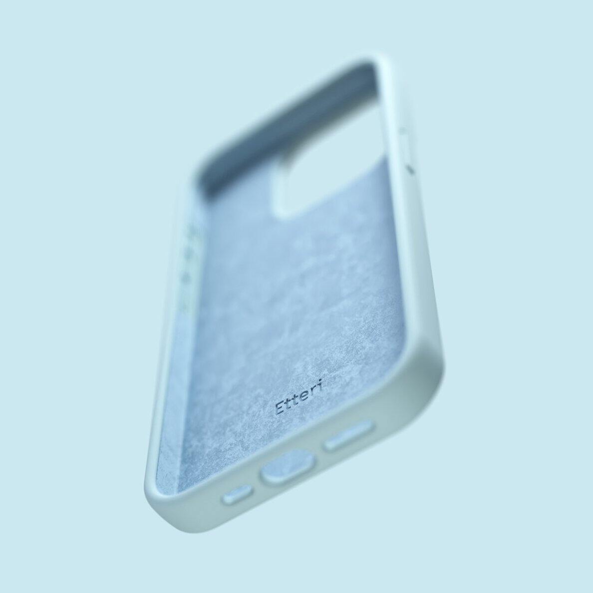 Xiaomi Redmi Note 13 light blue Etteri Silicone nugarėlė 10