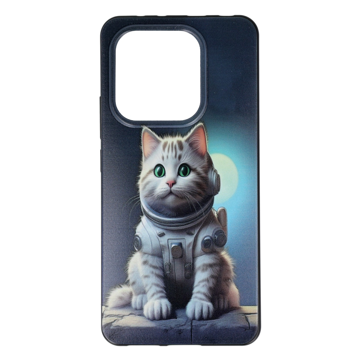 Xiaomi Redmi Note 14 4G black nugarėlė Astronaut Cat Design00317