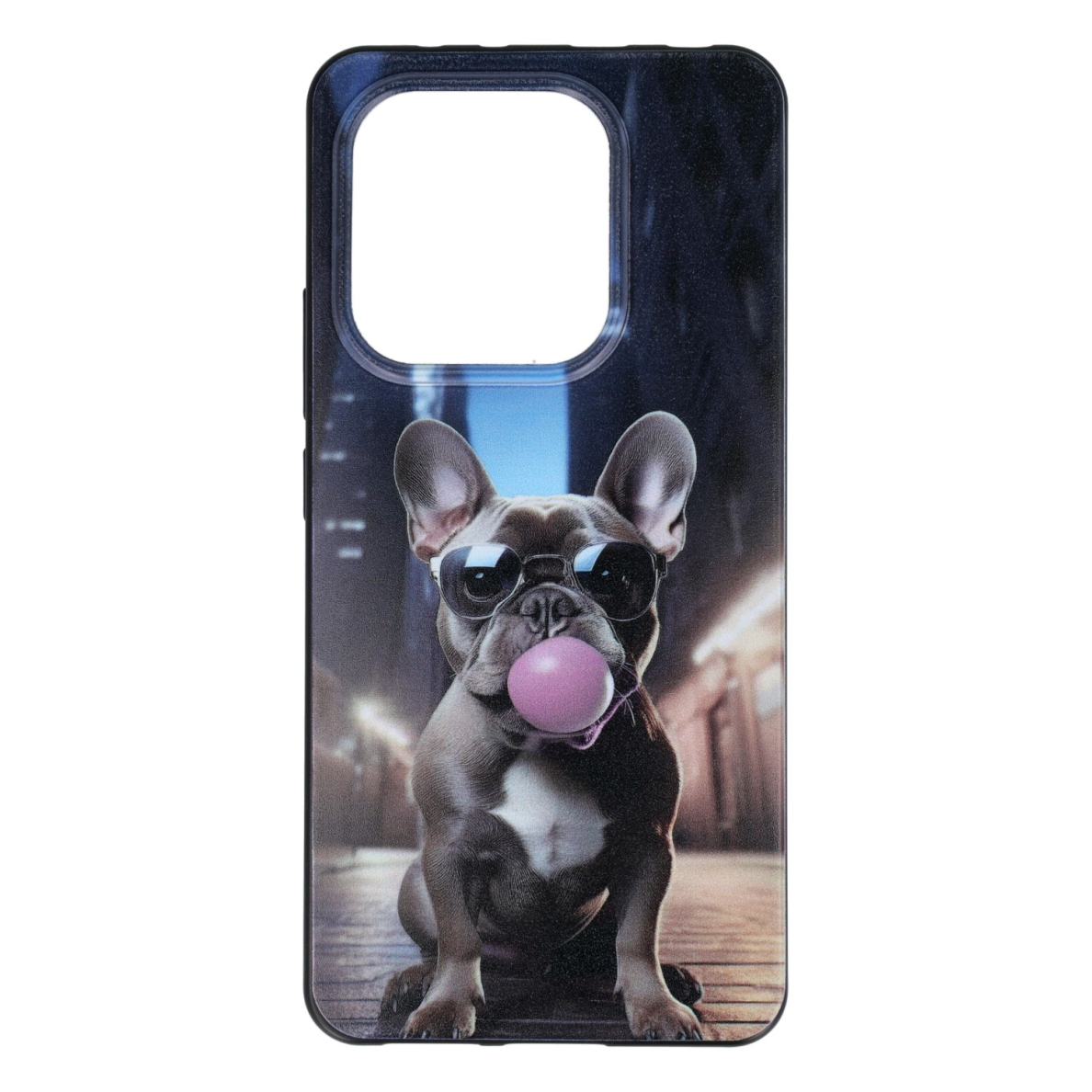 Xiaomi Redmi Note 14 4G black nugarėlė Bulldog Design00322