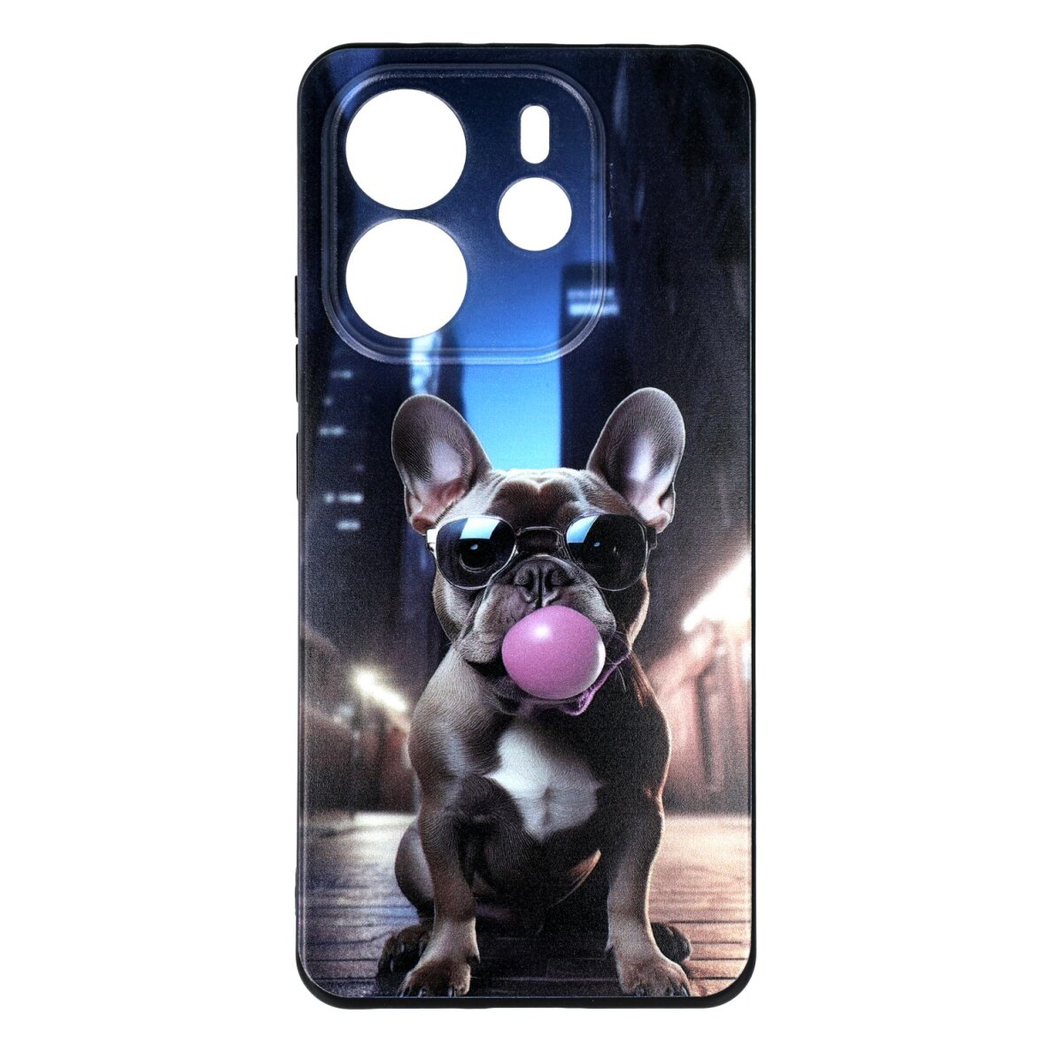 Xiaomi Redmi Note 14 5G black nugarėlė Bulldog Design00322