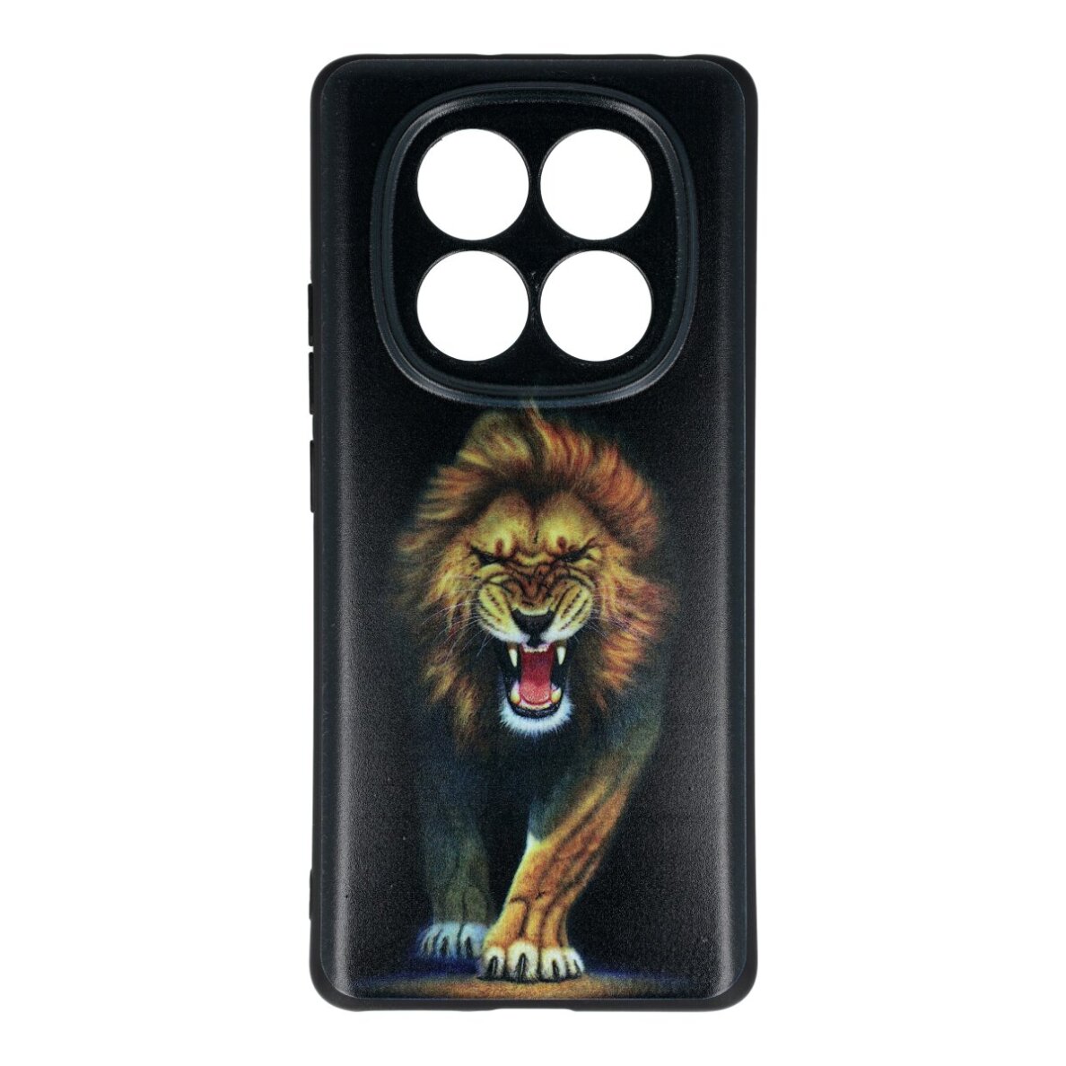 Xiaomi Redmi Note 14 PRO 4G black nugarėlė Lion Design00101
