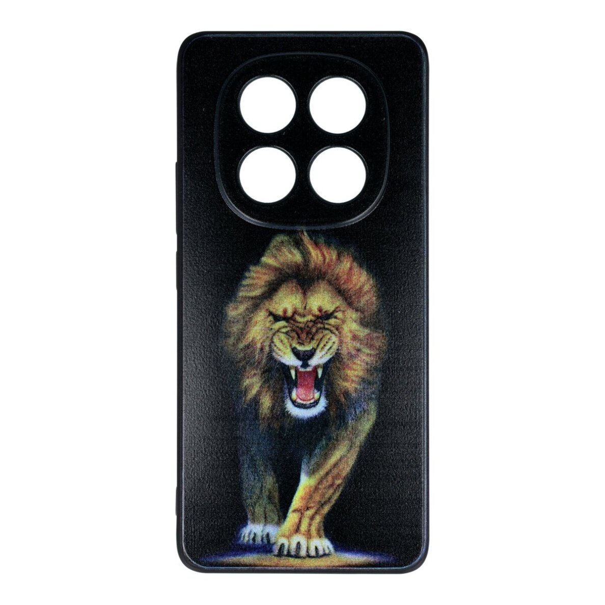 Xiaomi Redmi Note 14 PRO 5G black nugarėlė Lion Design00101