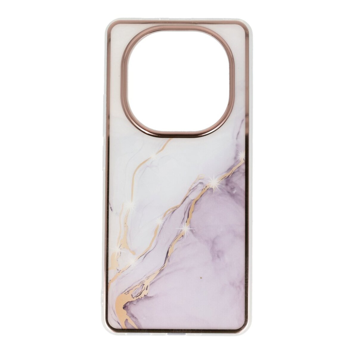 Xiaomi Redmi Note 14 PRO 5G / Note 14 PRO PLUS 5G / POCO X7 5G Tracy nugarėlė MILKY WAY MARBLE White Purple