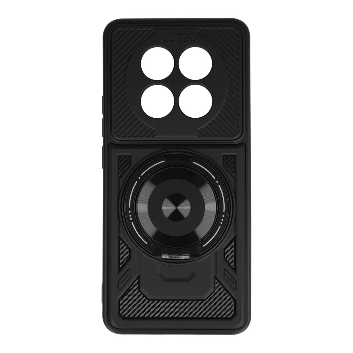 Xiaomi Redmi Note 15 5G black DEFENDER Mag Kickstand nugarėlė