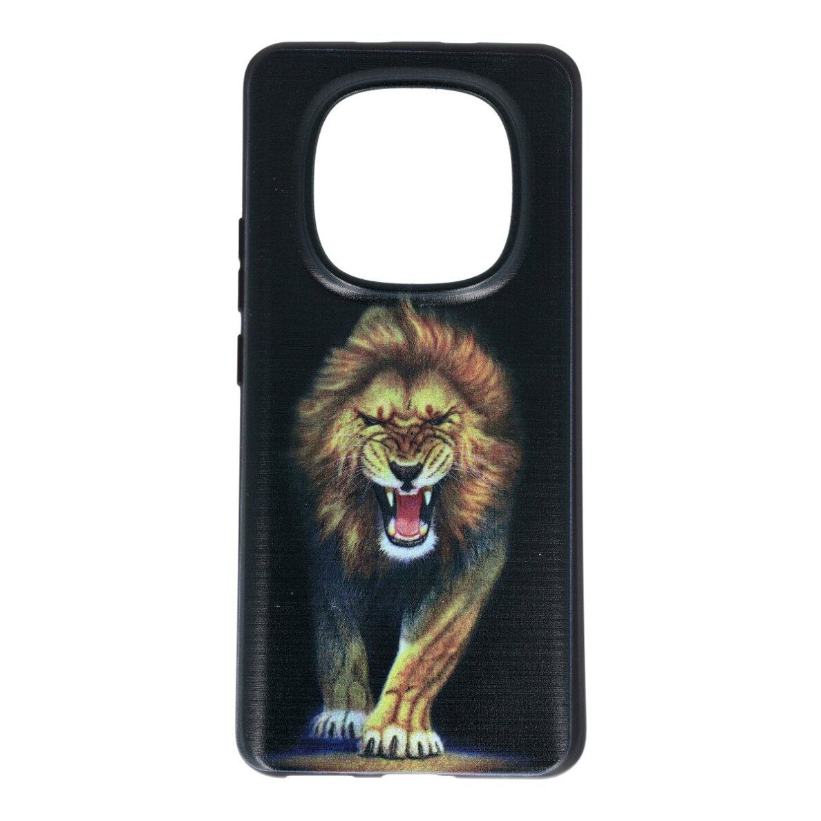 Xiaomi Redmi Note 15 5G black nugarėlė Lion Design00101