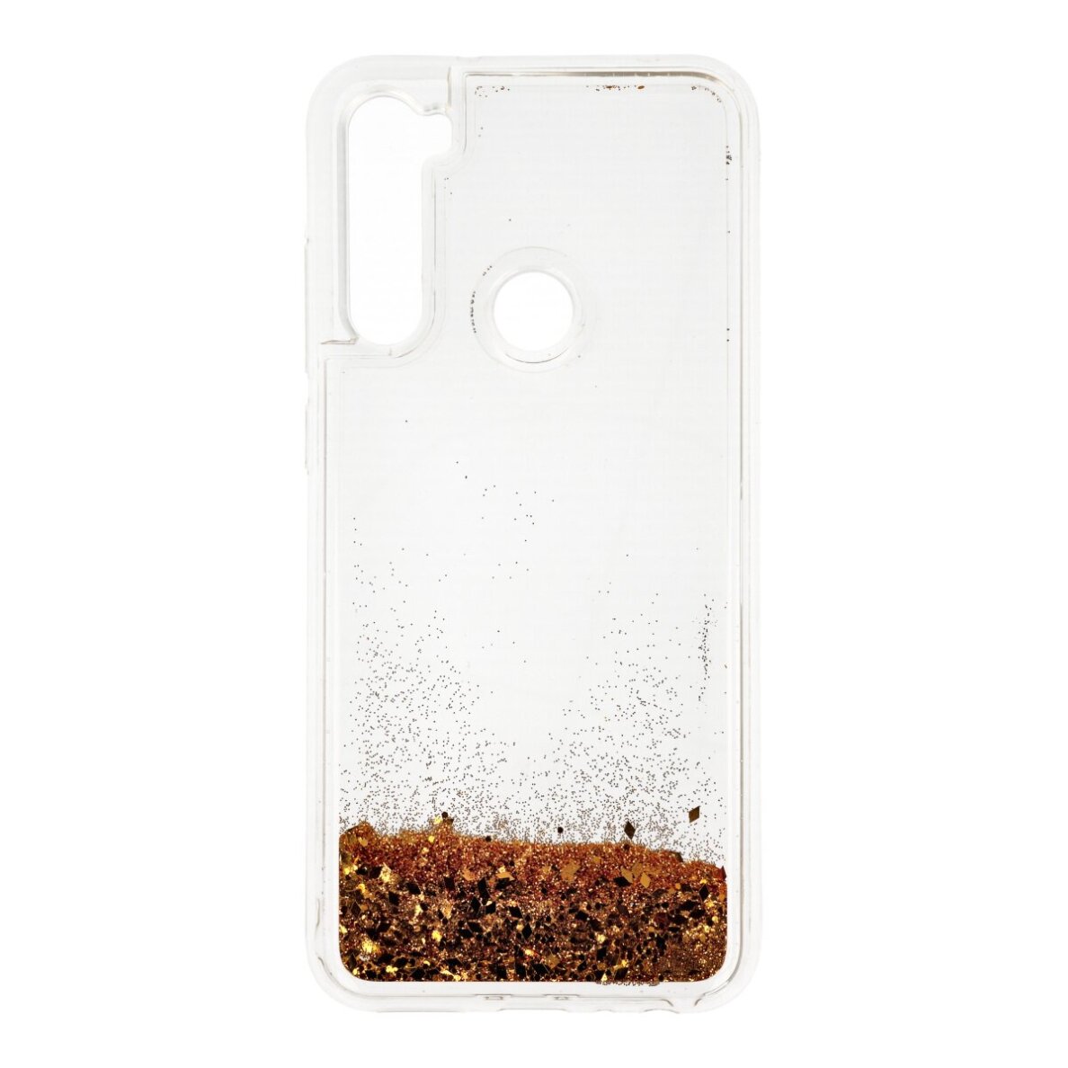 XIAOMI REDMI NOTE 8T aukso spalvos WATER SPARKLE nugarėlė