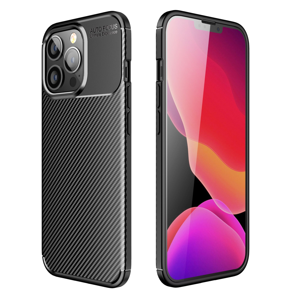 Xiaomi Redmi Note 9 black CARBON FIBER nugarėlė 1
