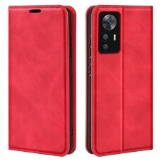 Xiaomi 12T/12T PRO raudonas Silky Touch dėklas