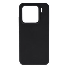 Xiaomi 15 5G black Tracy Liquid Silicone nugarėlė