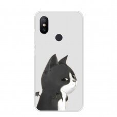 XIAOMI MI A2 Tracy slim clear nugarėlė Cat