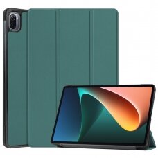 Xiaomi Pad 5/ Pad 5 PRO 11" tamsiai žalias TRIFOLD dėklas