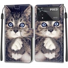 XIAOMI POCO X4 PRO 5G Tracy fashion dėklas Brown Cat