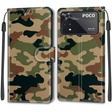 XIAOMI POCO X4 PRO 5G Tracy fashion dėklas Camouflage