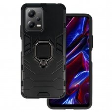 Xiaomi Poco X5 5G/Redmi Note 12 5G juoda RING ARMOR nugarėlė