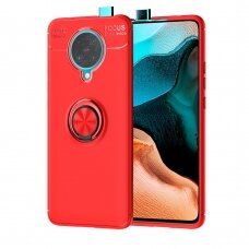 Xiaomi Pocophone F2 PRO raudona RING FINGER nugarėlė