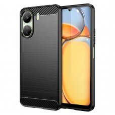 Xiaomi Redmi 13C/Poco C65 black LYGCARBON nugarėlė