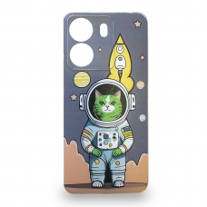 Xiaomi Redmi 13C/Poco C65 nugarėlė Astronaut Cat Design00280