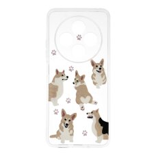 Xiaomi Redmi 14C / Poco C75 clear nugarėlė Corgi Design00303