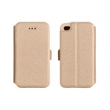 XIAOMI REDMI 3S aukso spalvos Book Pocket dėklas