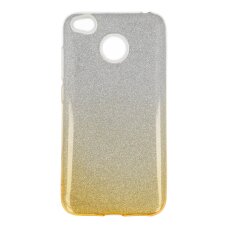 XIAOMI REDMI 4X aukso spalvos Glitter3 nugarėlė
