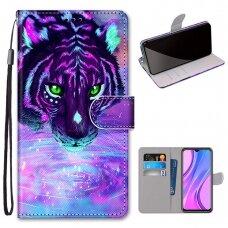 XIAOMI REDMI 9 Tracy fashion dėklas Colorful Tiger