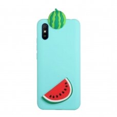 Xiaomi Redmi 9A mėtos spalvos nugarėlė Watermelon 4D