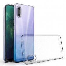 Xiaomi Redmi 9A skaidri ULTRA SLIM 0,5mm nugarėlė