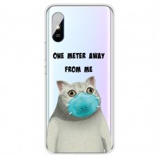 Xiaomi Redmi 9A Tracy nugarėlė Cat with mask