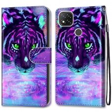 XIAOMI REDMI 9C/10A tracy fashion dėklas Colorful Tiger