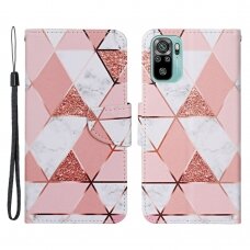 XIAOMI REDMI NOTE 10/10s/POCO M5s Tracy fashion dėklas Geometric marble rose