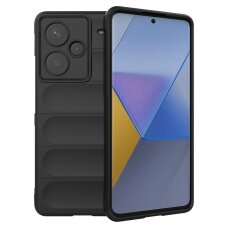 Xiaomi Redmi Note 13 PRO+ 5G black Tracy Anti-slip Rugged nugarėlė