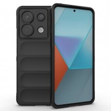 Xiaomi Redmi Note 13 PRO 5G black Tracy Anti-slip Rugged nugarėlė