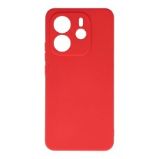 Xiaomi Redmi Note 14 4G red SILICONE LITE nugarėlė