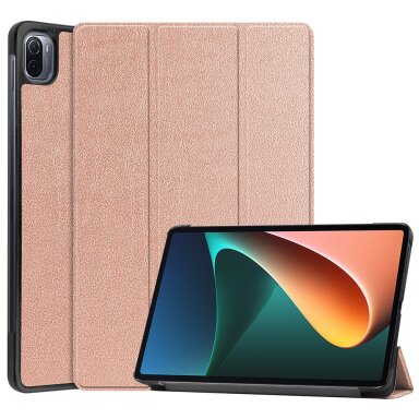 Xiaomi Pad 5/ Pad 5 PRO 11" rausvas TRIFOLD dėklas Xiaomi Pad 5/ Pad 5 PRO 11" rausvas TRIFOLD dėklas