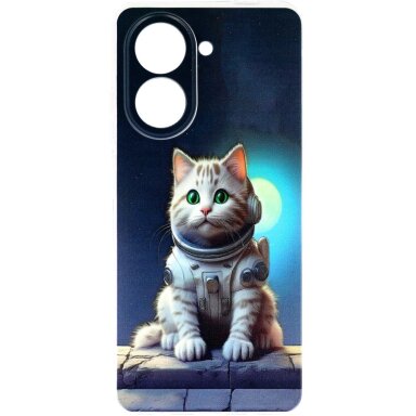 Xiaomi Redmi A5 clear nugarėlė Astronaut Cat Design00317
