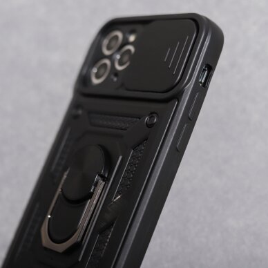 Xiaomi 12T/12T PRO juoda RING ARMOR WITH CAMSHIELD nugarėlė 5
