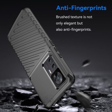 Xiaomi 12T/12T PRO juoda THUNDER nugarėlė 2