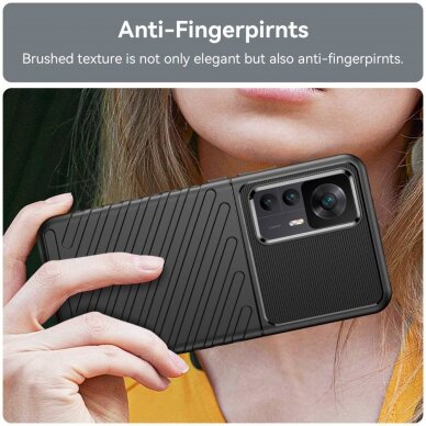 Xiaomi 12T/12T PRO juoda THUNDER nugarėlė 4